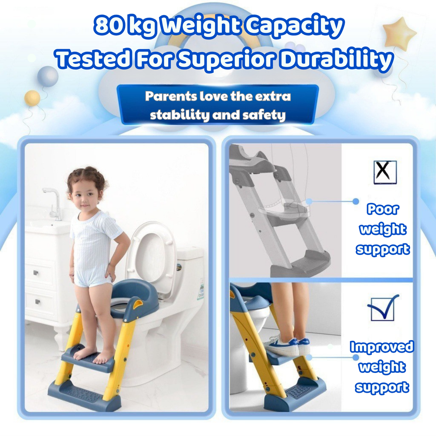 Safe Potty Training Ladder – Your Child, All on Their Own
